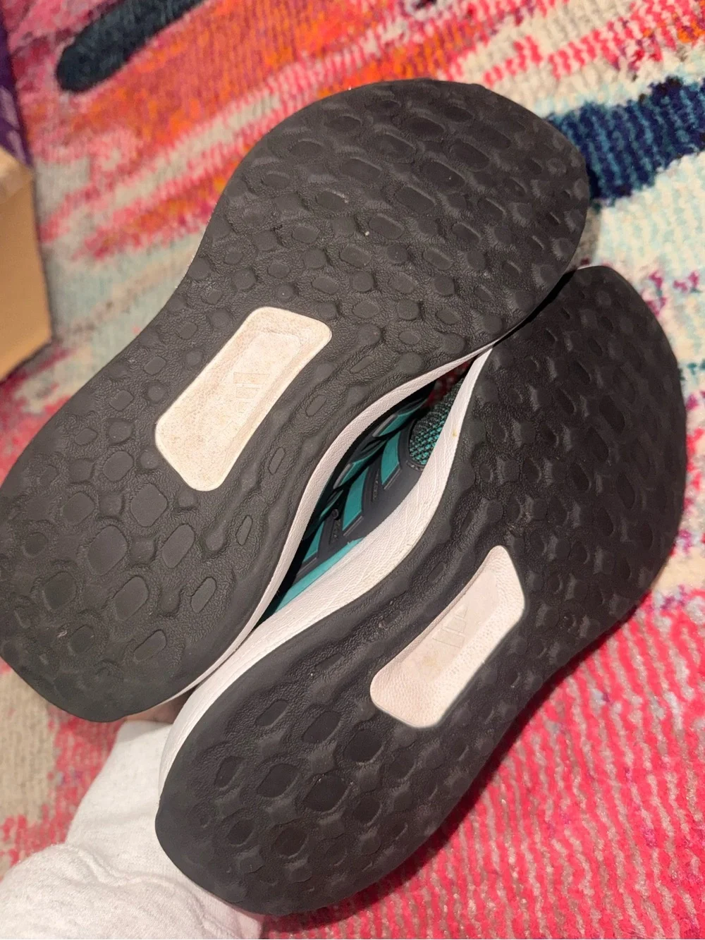 adidas Black & Teal Ultradream DNA Sneakers sz 3.5y
